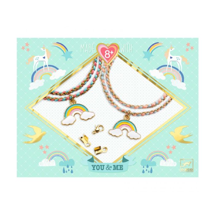 Djeco You & Me Armbandjes maken - Regenbogen Djeco You & Me Armbandjes maken - Regenbogen