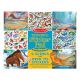 €7,89 Melissa & Doug groot herbruikbaar stickerboek met stickers Prehistorie Dinosaurus herbruikbare stickers raamstickers