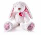 €12,49 Lumpin konijn Ella wit met bloemetjes 38cm