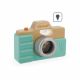 €16.39 Janod houten camera fototoestel hout met flitser en geluid