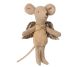 Maileg Muis klein zusje Fee beige 10 cm (Fairy mouse)