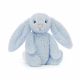 Jellycat knuffel konijn Blauw 31cm (Bashful Blue Bunny Original Medium)