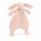 Jellycat knuffeldoek Blush konijn 27cm (Bashful Blush Bunny Comforter)