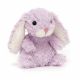 Jellycat knuffel Konijn Lila/Paars 15cm (Yummy Bunny Lavender)
