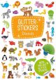 €4,99 Ballon glitterstickers dieren boekje 3+ glitterstickers stickers stickerboek