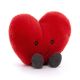 Jellycat knuffel rood hartje 12cm (Amuseable Red Heart Little)