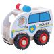Houten politieauto / politiewagen