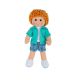 €12.99 Bigjigs stoffen pop Jacob 28 cm lappen popje stof jongen jongenspop doll