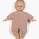 Minikane katoenen bodysuit pétale (voor Babies pop 28cm)