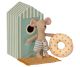 €23.89 Maileg Muis Kleine broer strandhuisje 11cm (Beach mice Little brother in Cabin de Plage)
