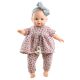 €39.89 Paola Reina pop Sonia stip/roze met geluid (mechanisme) 36cm