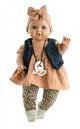 Paola Reina pop Sonia donker meisje zonder geluid (zonder mechanisme) 36cm