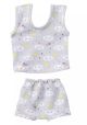 €8,95 Schwenk ondergoed voor pop grijs met wolkjes poppenkleren poppenkleding Paola Reina gordi