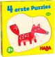 €5.99 Haba 4-in-1 Eerste puzzels In het Bos 2,3 en 4 stukjes