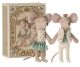 €37.89 Maileg Prins en Prinses tweeling muis in doosje 11cm (Royal twins mice, Little sister/brother in box)