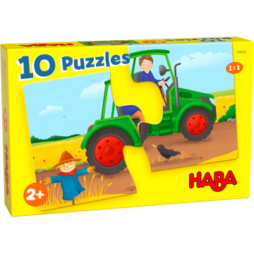 Haba 10-in-1-Puzzel Op de Boerderij