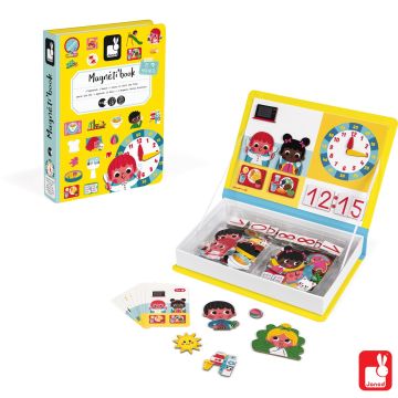 €16.50 Janod magneetboek Klok kijken (Magnetibook)