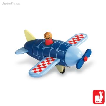 Janod magneetset vliegtuig magneet puzzel