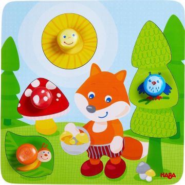 Haba Inlegpuzzel Vos