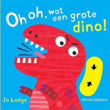 Flapjes boek: Oh oh, wat een grote dino! 2+