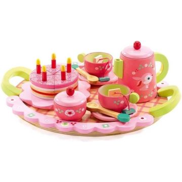 Djeco houten servies Lili Rose