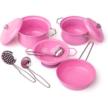 €26.99 Tidlo Roze Pannenset 9-delig