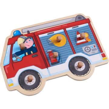 €11,99 Haba Inlegpuzzel Brandweerauto