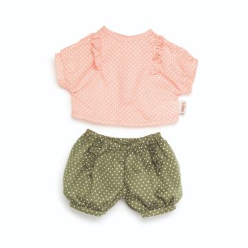 €13.89 Skrallan poppenkleding polkadot voor pop 34-36cm