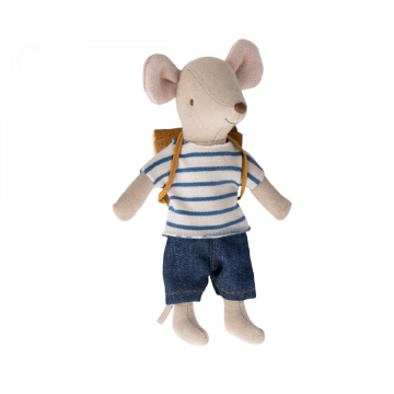 €25.89 Maileg muis grote broer driewieler 13cm(Tricycle mouse Big brother with bag)