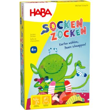 Haba kaartspel: Sokken zoeken 4+