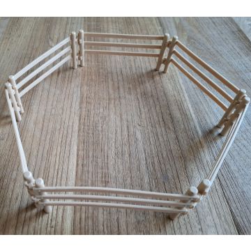 Schleich hekken 6 stuks