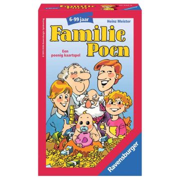 €9.99 Spel Familie Poen 6+