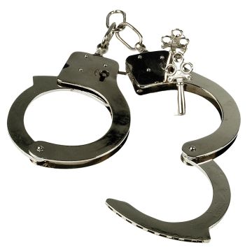 €3,99 Politie handboeien metaal 