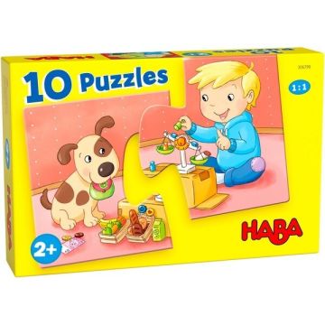 Haba puzzel 10-in-1 Mijn Speelgoed 2+
