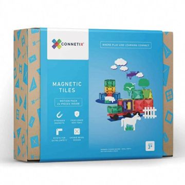  Connetix Motion Pack 24 delig Magnetisch open-ended speelgoed