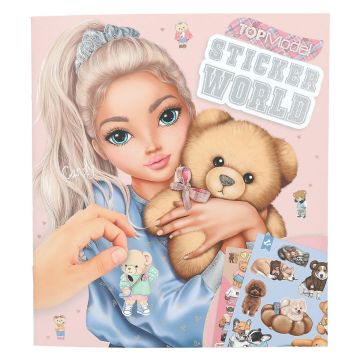 TOPModel Stickerworld Teddy herbruikbaar Stickerboek