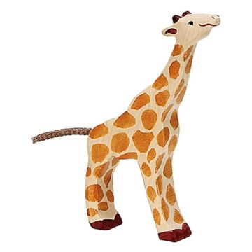 Holztiger houten giraf klein 16.5cm