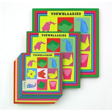 Vouwblaadjes 12x12cm