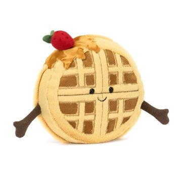 Jellycat knuffel Wafel 14cm(Amuseables Rene Waffle)