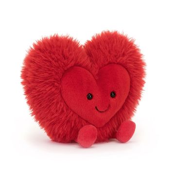 Jellycat knuffel Hart 24cm (Amuseables Beatie Heart Large)