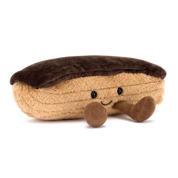 Jellycat knuffel Eclaire Gebakje 15cm (Amuseables Etienne Eclaire)