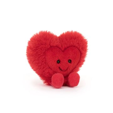Jellycat knuffel Hart 12cm (Amuseables Beatie Heart Little)