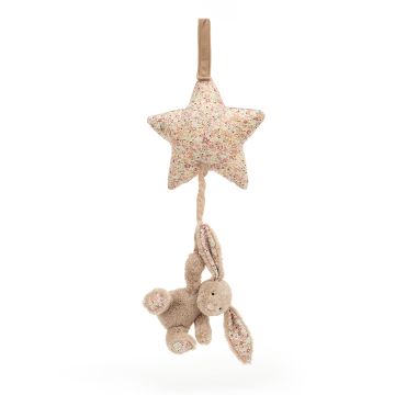 €34.89 Jellycat muziekdoos konijn Bea Beige Bunny Star Musical Pull 28 cm
