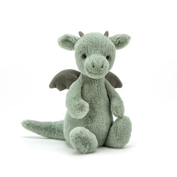 Jellycat knuffel draak 18cm (Bashful Dragon Small)