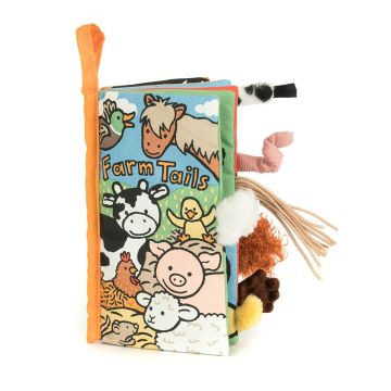 Jellycat staartenboek Boerderij (Farm Tails Activity Book)