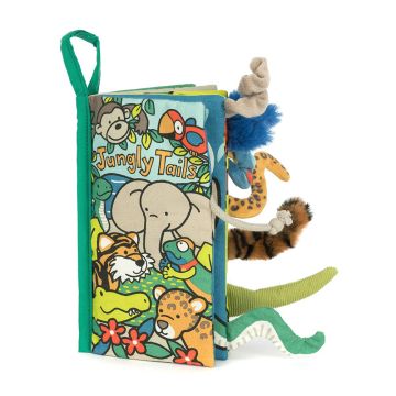 Jellycat staartenboek Jungle (Tails Jungly Book)