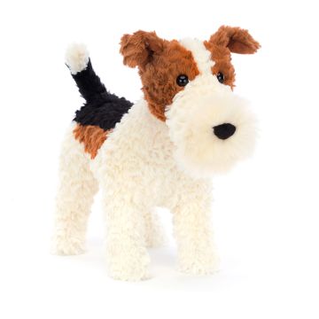 Jellycat knuffel Hond 23cm(Hector Fox Terrier)