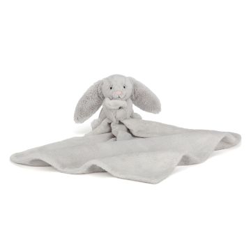Jellycat knuffeldoek Konijn Zilver 34cm (Bashful Silver Bunny Soother)