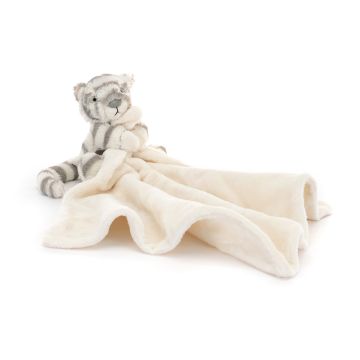 Jellycat knuffeldoek Sneeuw Tijger (Bashful Snow Tiger Soother)