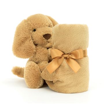 Jellycat knuffeldoek bashfull Puppy (Bashful Toffee Puppy Soother)